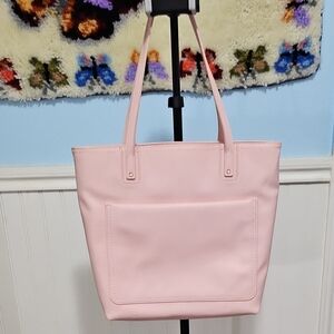 LC Lauren Conrad Elegant Pink Tote Bag